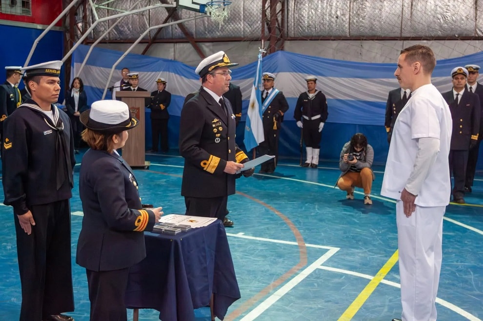 Egreso de profesionales en el Hospital Naval Ushuaia