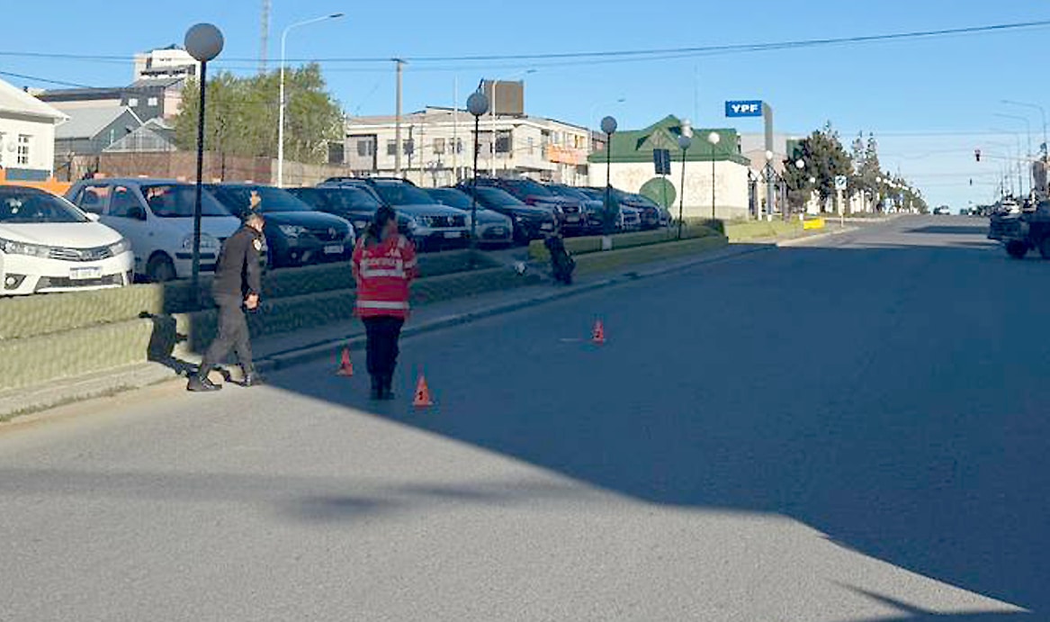 Un menor fue atropellado por una moto
