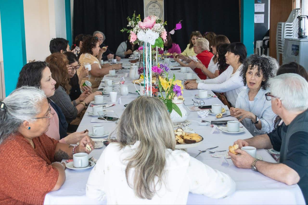 El Taller de Inglés cerró el año con una merienda de integración