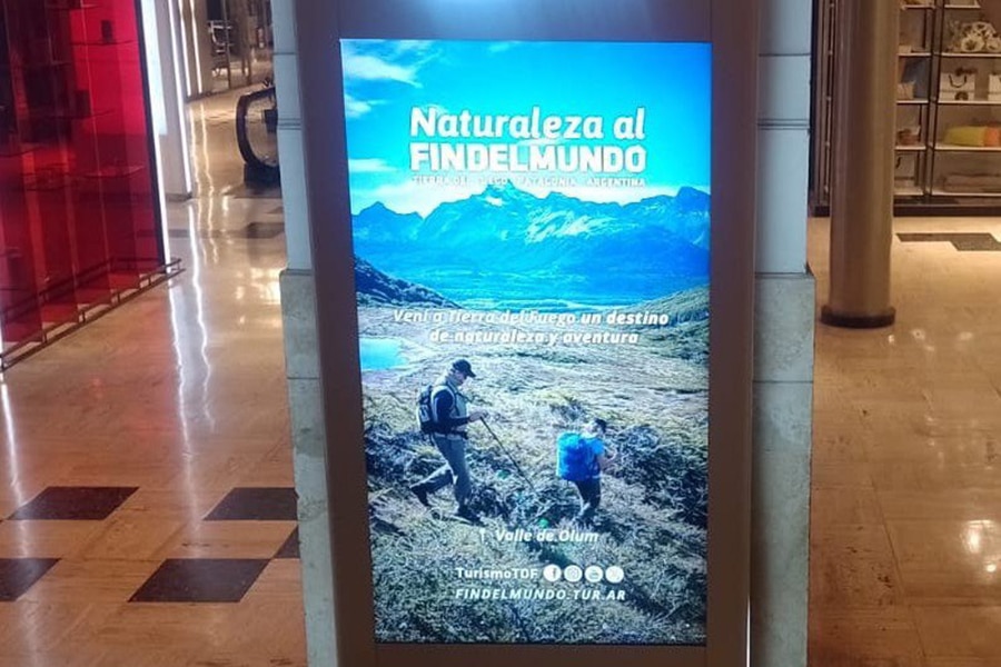 Campaña de comunicación en la vía pública en Buenos Aires