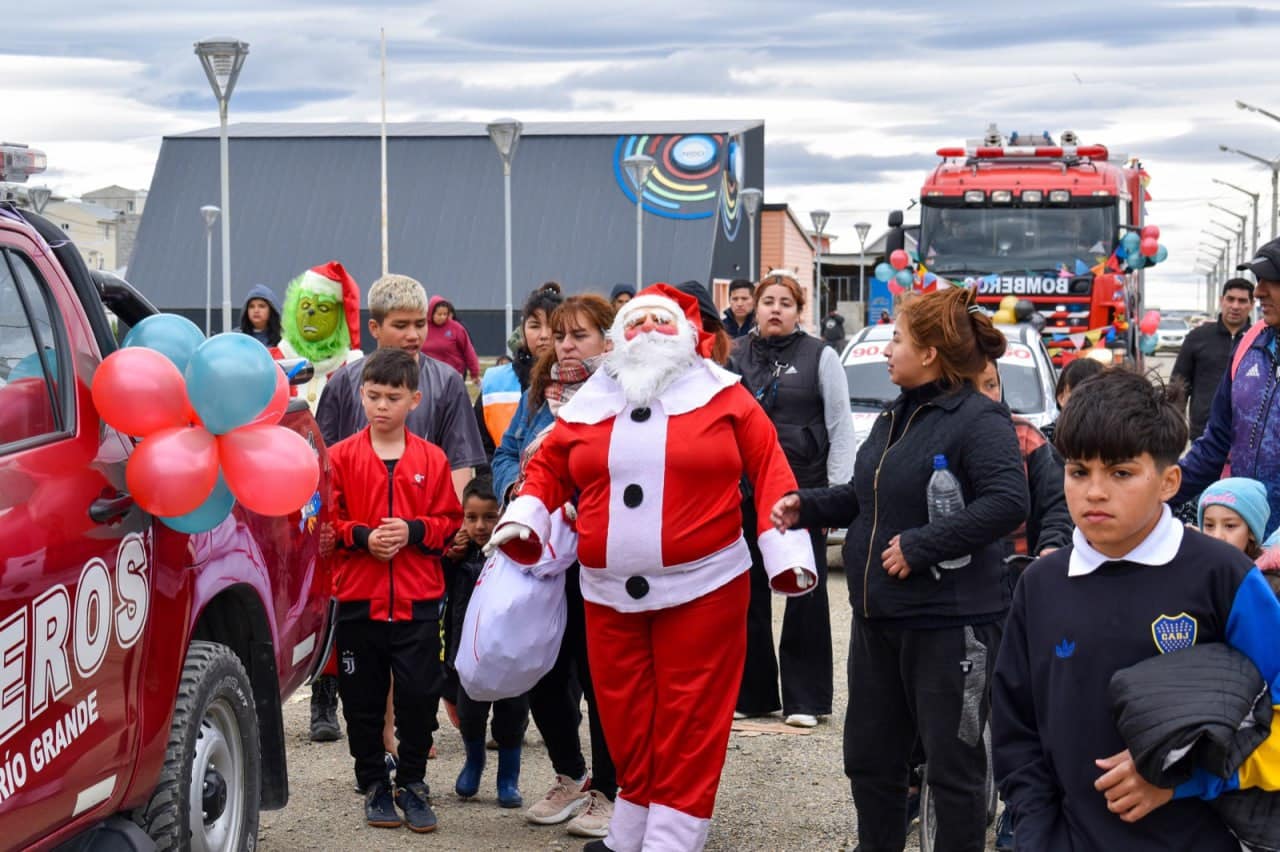 Seguí el recorrido de Papá Noel en toda la provincia
