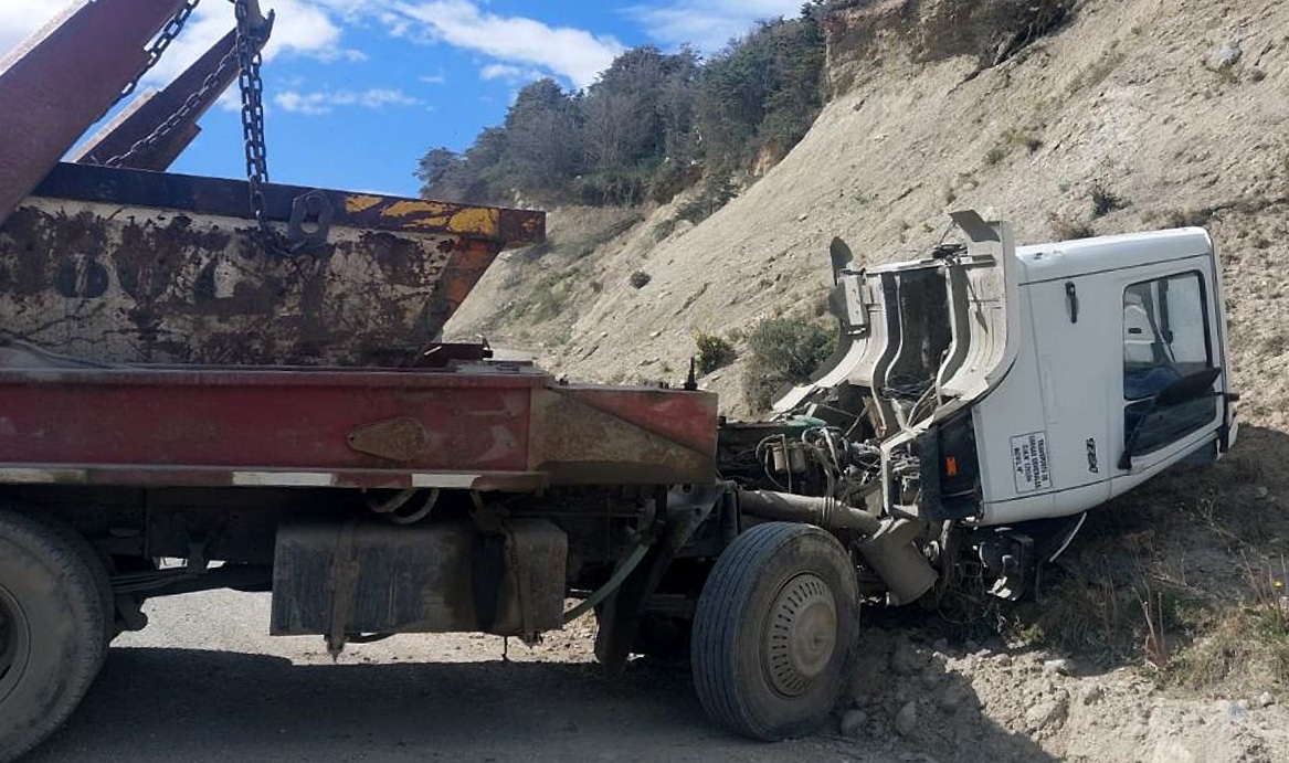 Ushuaia: el chofer falleció en el hospital