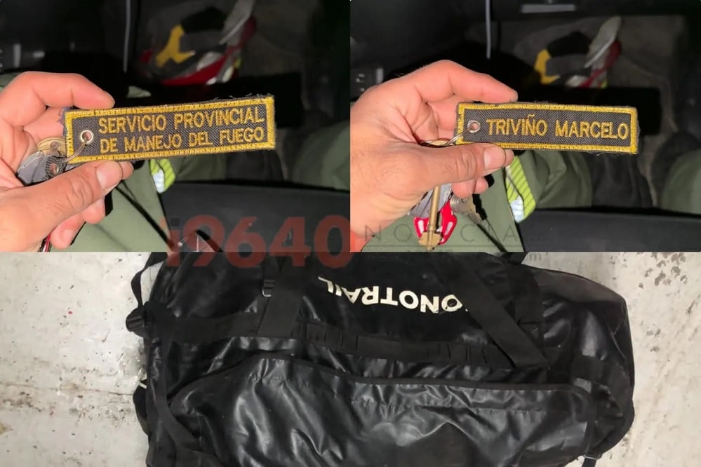 Solicitan colaboración para recuperar un bolso con equipamiento para incendios forestales