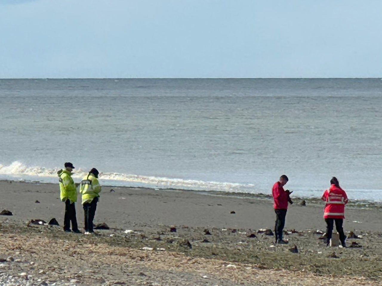 Río Grande: hallan posibles huesos humanos en la costa del barrio Profesional