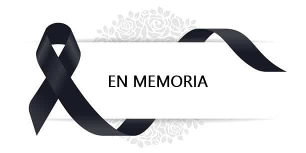 Conmemoración de Fallecimiento